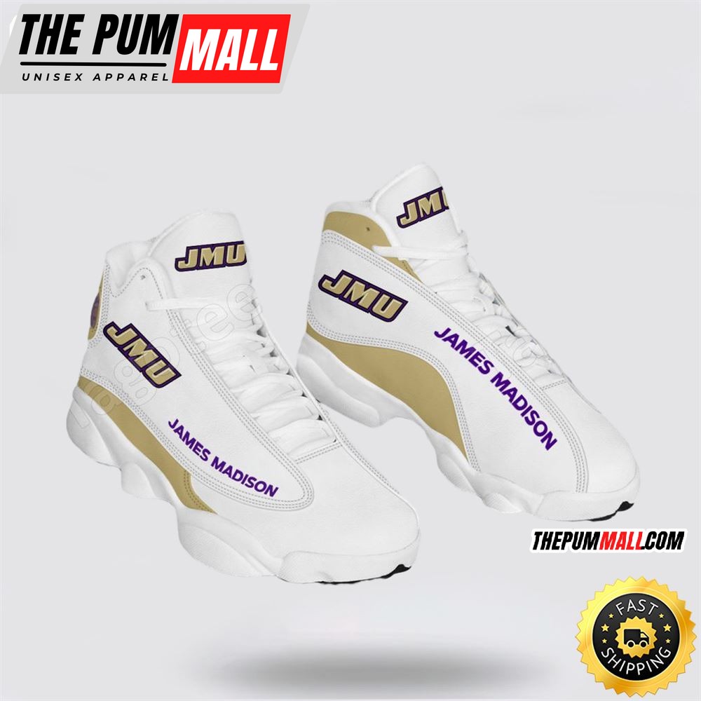 NCAA James Madison Air Jd 13 Printed Logo JD 13