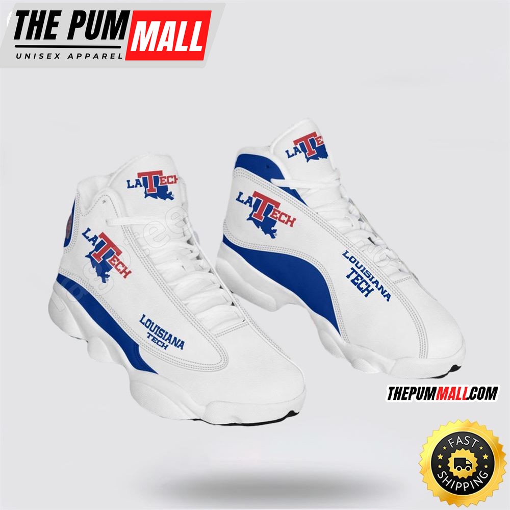 NCAA Louisiana Tech Air Jd 13 Printed Logo JD 13
