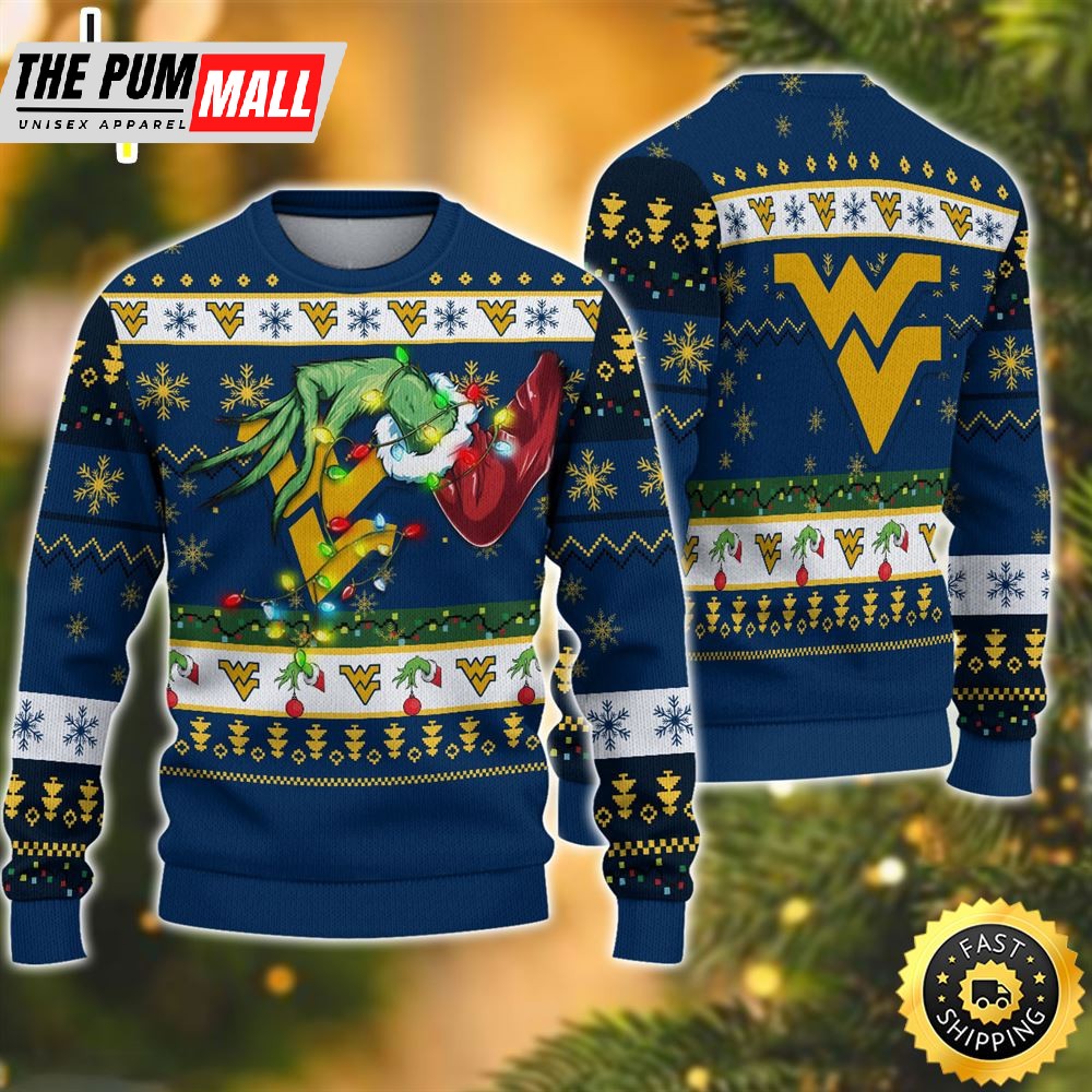 NCAA LSU Tigers Grinch Christmas Ugly Sweater