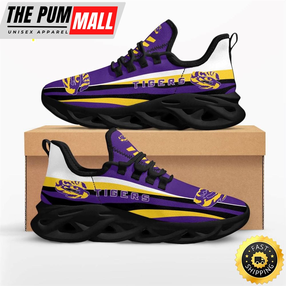 NCAA LSU Tigers Max Soul Running Shoes
