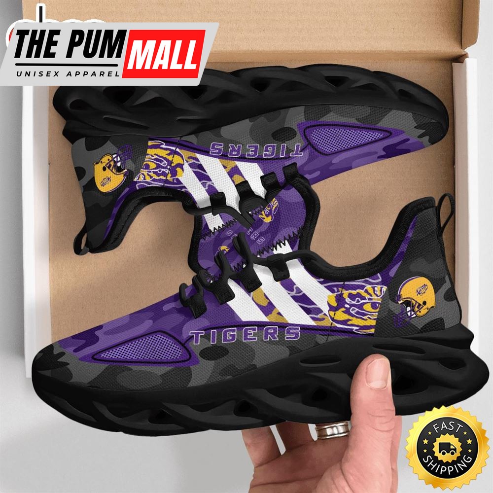 NCAA LSU Tigers Military Camouflage M Soul Shoes