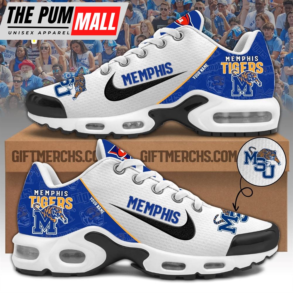 NCAA Memphis Tigers Custom Name TN Shoes
