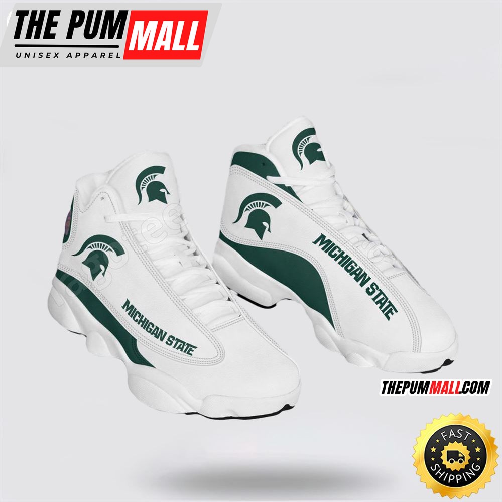 NCAA Michigan State Air Jd 13 Printed Logo JD 13