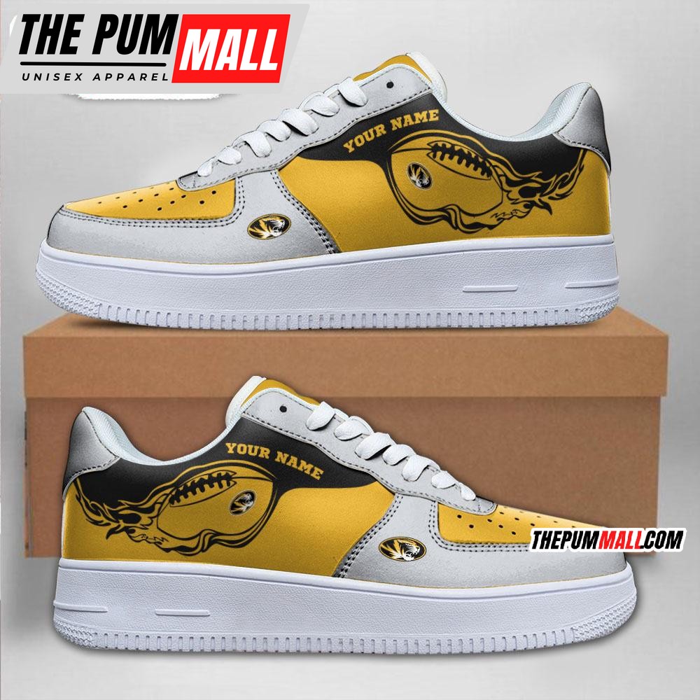 NCAA Missouri Tigers Sporty Air Force 1 Shoes Sneaker