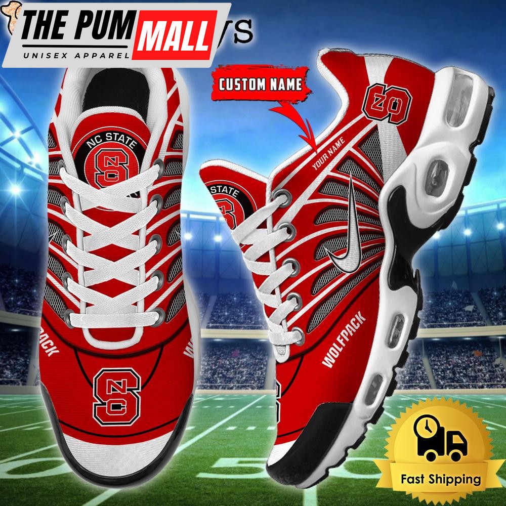 ncaa-nc-state-wolfpack-sport-football-logo-custom-air-max-plus-shoes-fzej9k97 NCAA NC State Wolfpack Sport Football Logo Custom Air Max Plus Shoes