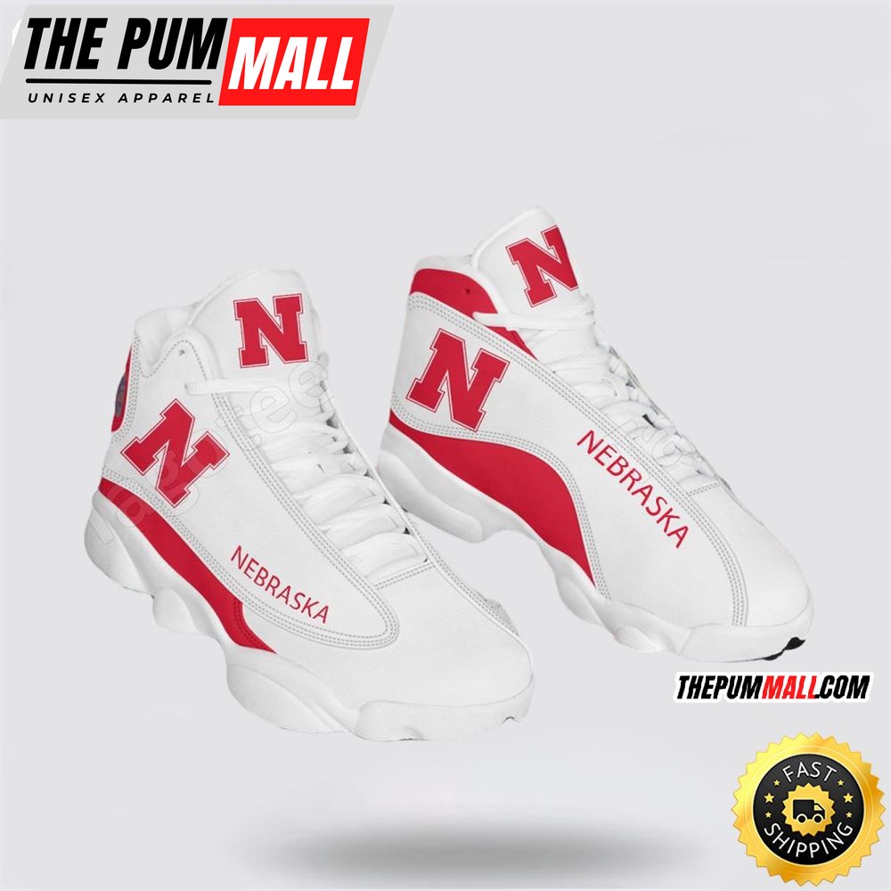 NCAA Nebraska Air Jd 13 Printed Logo JD 13