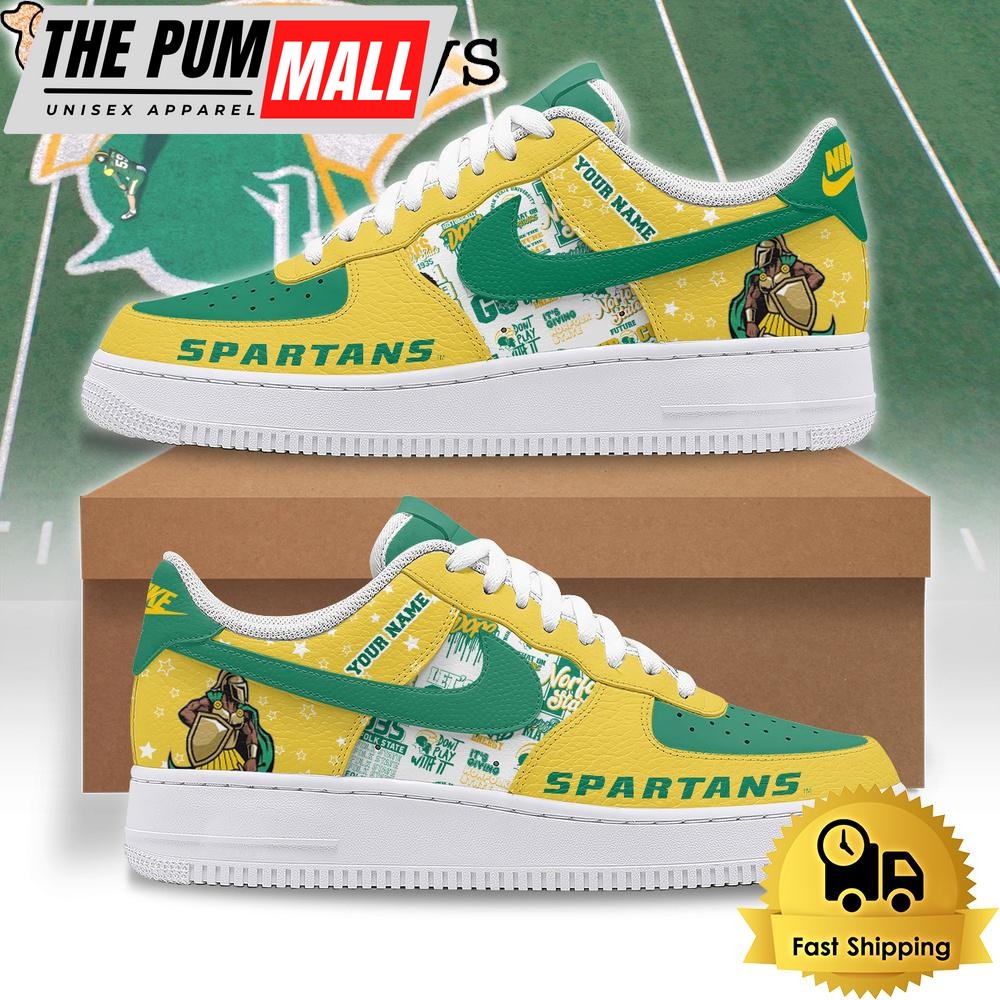 NCAA Norfolk State Spartans Football Limited Edition Custom Air Force 1 Shoes