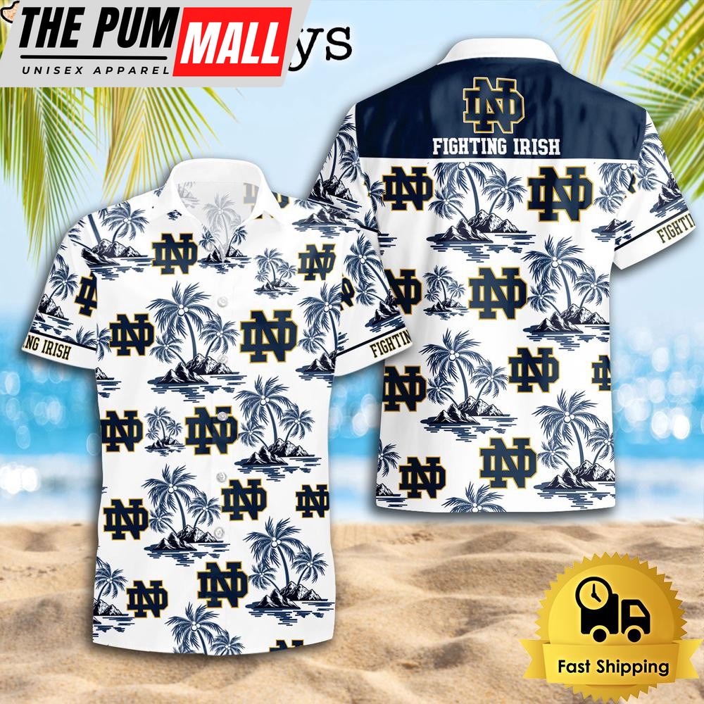 NCAA North Carolina Tar Heels Coconut Island Logo Hawaiian Shirts