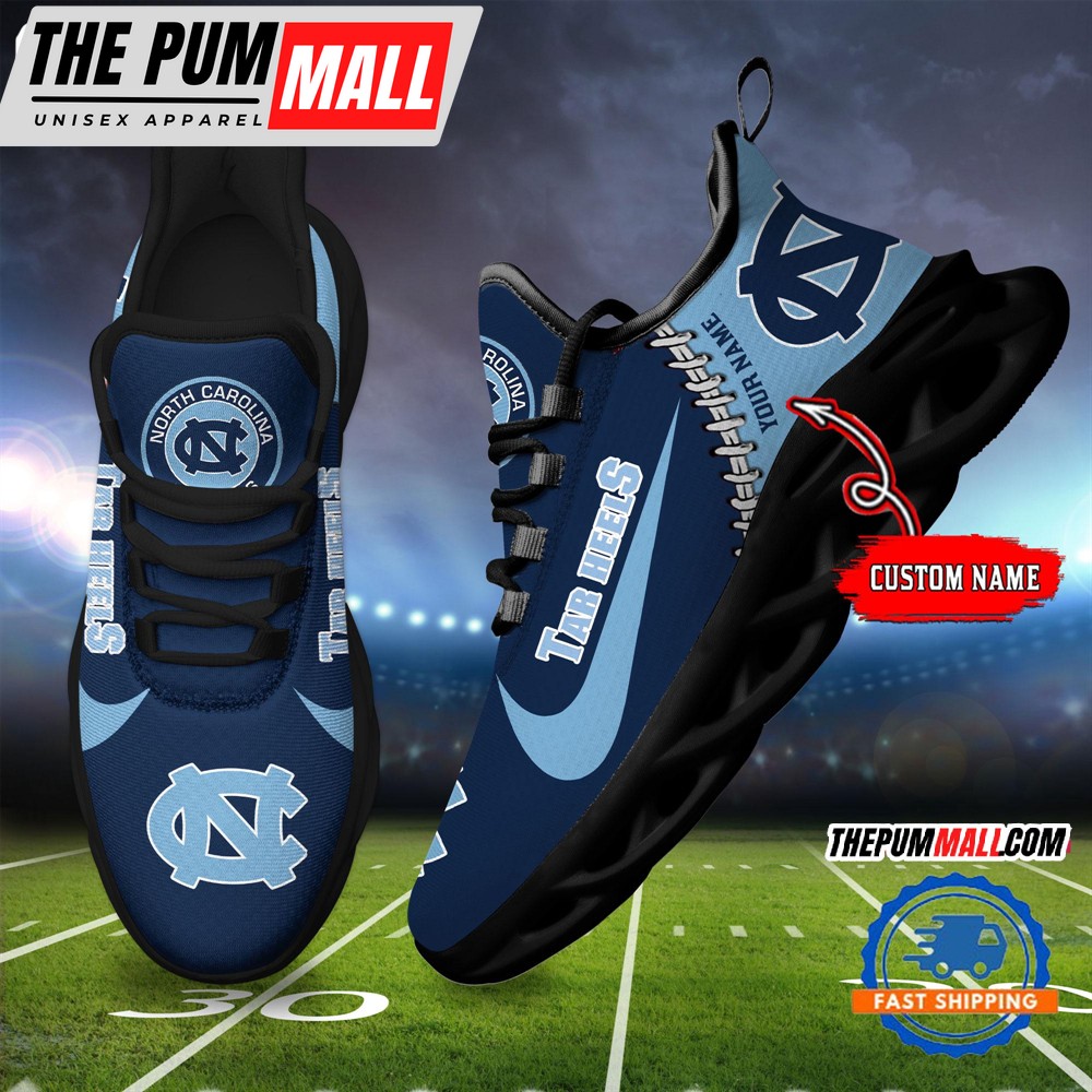 NCAA North Carolina Tar Heels New Season Design Max Soul Shoes Sport Sneaker