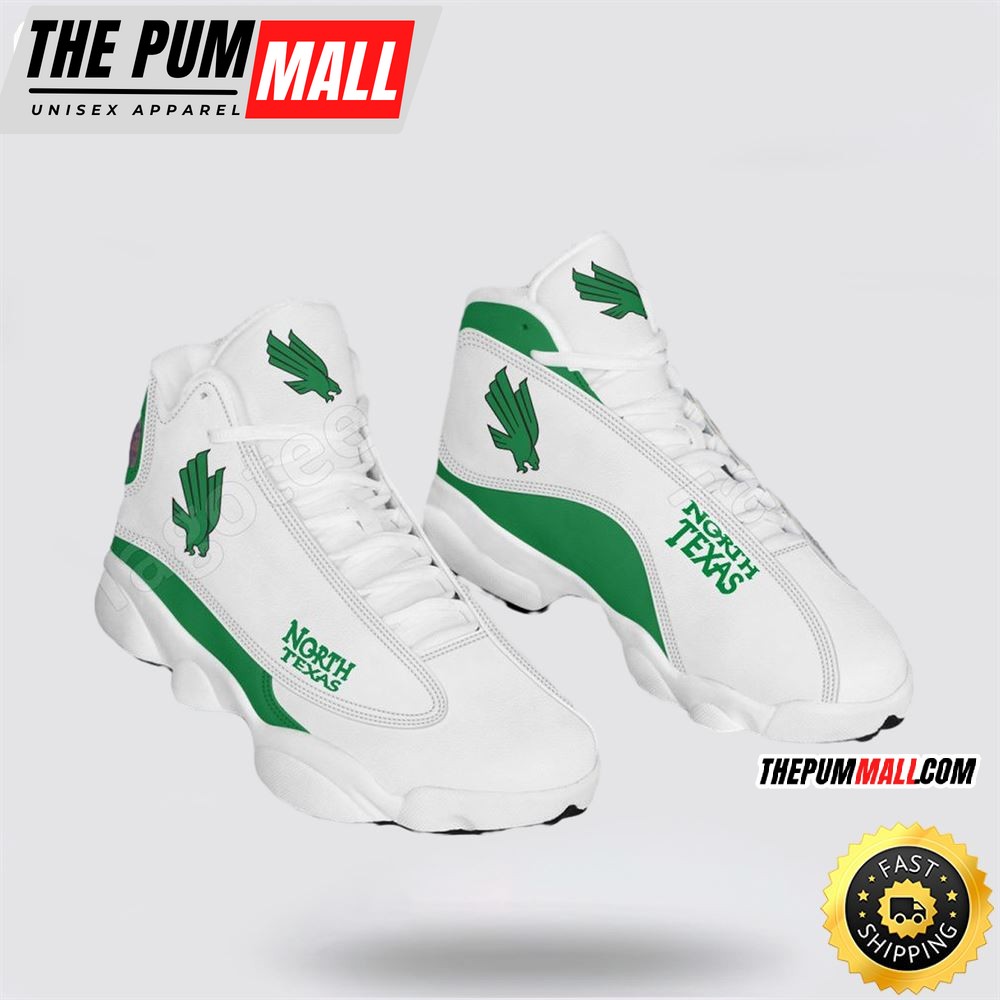 NCAA North Texas Air Jd 13 Printed Logo JD 13
