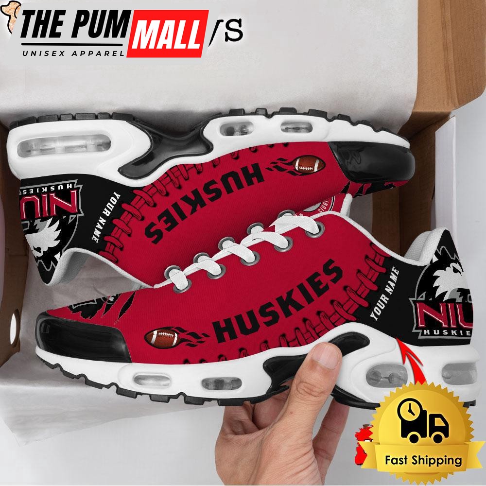 NCAA Northern Illinois Huskies Football Custom Air Max Plus Shoes