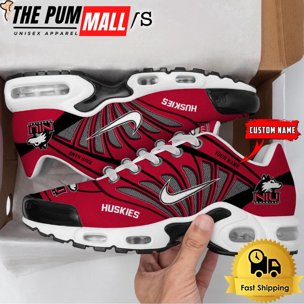 NCAA Northern Illinois Huskies Sport Football Logo Custom Air Max Plus Shoes