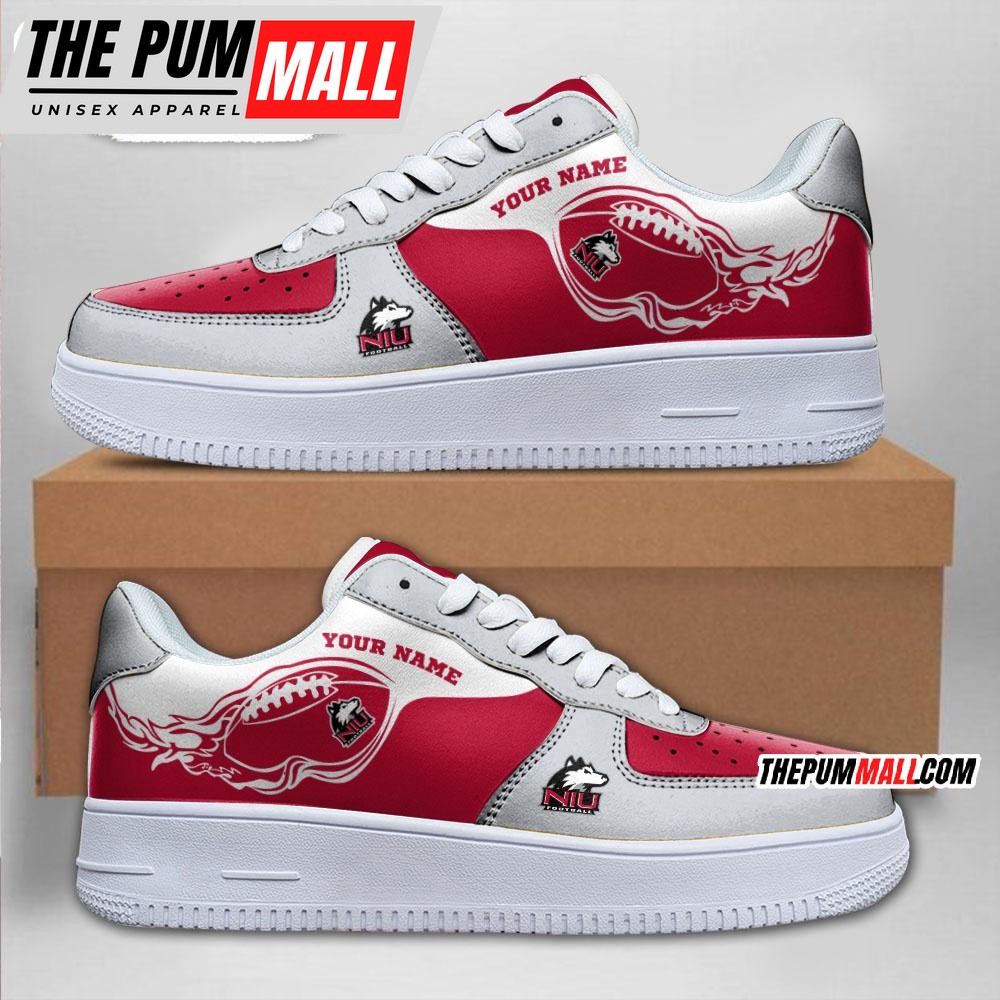 NCAA Northern Illinois Huskies Sporty Air Force 1 Shoes Sneaker