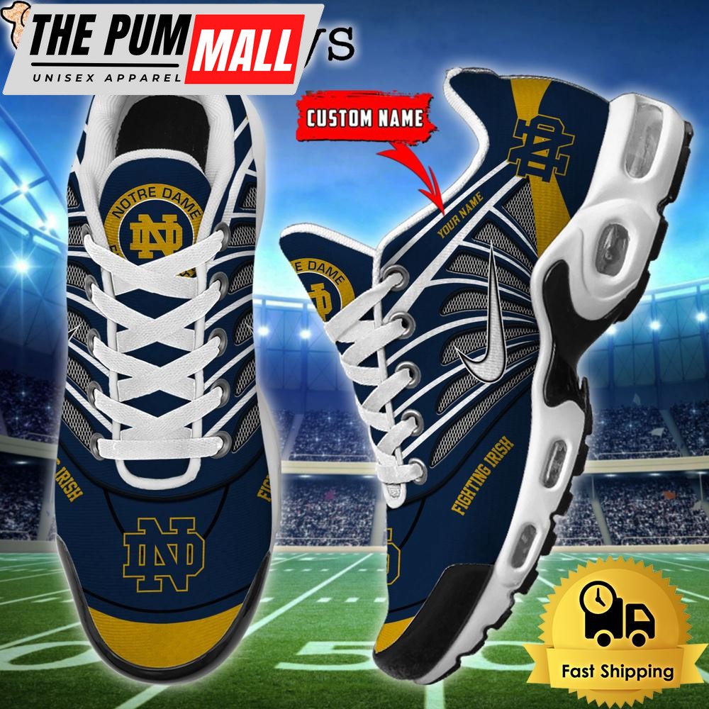 ncaa-notre-dame-fighting-irish-sport-football-logo-custom-air-max-plus-shoes-om2sn0jw NCAA Notre Dame Fighting Irish Sport Football Logo Custom Air Max Plus Shoes