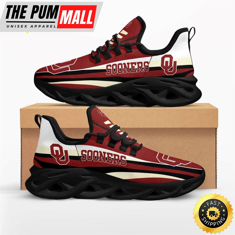 NCAA Oklahoma Sooners Max Soul Running Shoes