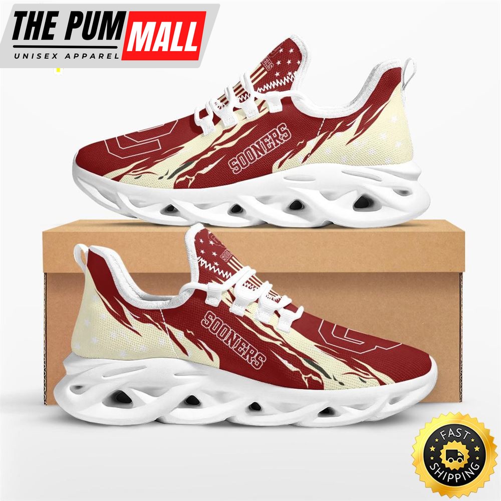 NCAA Oklahoma Sooners Stars and Stripes M Soul Shoes
