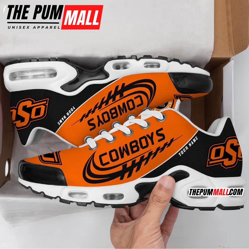 NCAA Oklahoma State Cowboys Sport Team Custom Air Max Plus Shoes