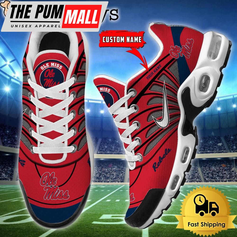 ncaa-ole-miss-rebels-sport-football-logo-custom-air-max-plus-shoes-e9rh7vui NCAA Ole Miss Rebels Sport Football Logo Custom Air Max Plus Shoes