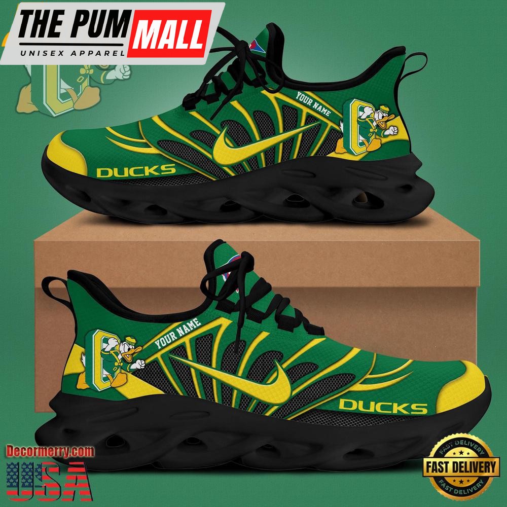 ncaa-oregon-ducks-mascot-logo-custom-name-design-max-soul-shoes-oq9srn4b NCAA Oregon Ducks Mascot Logo Custom Name Design Max Soul Shoes