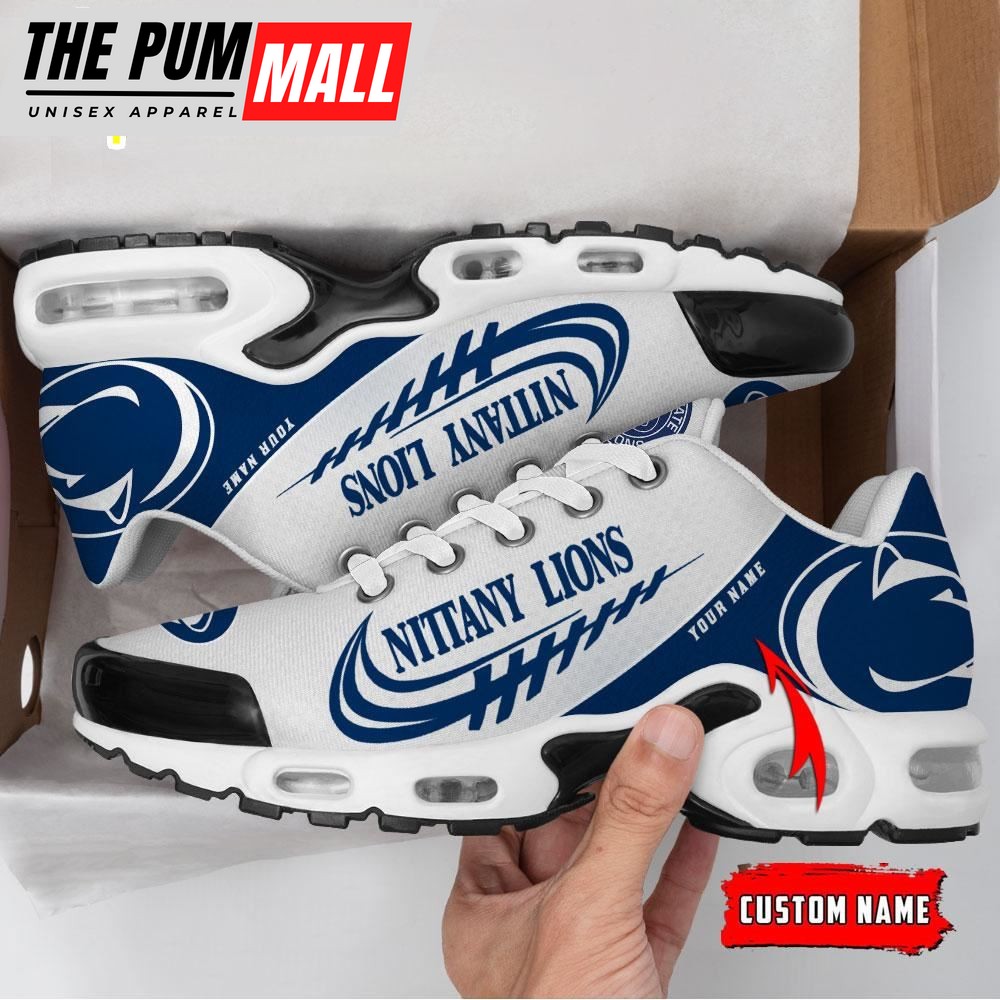 NCAA Penn State Nittany Lions Football Custom Sport Max Plus Shoes
