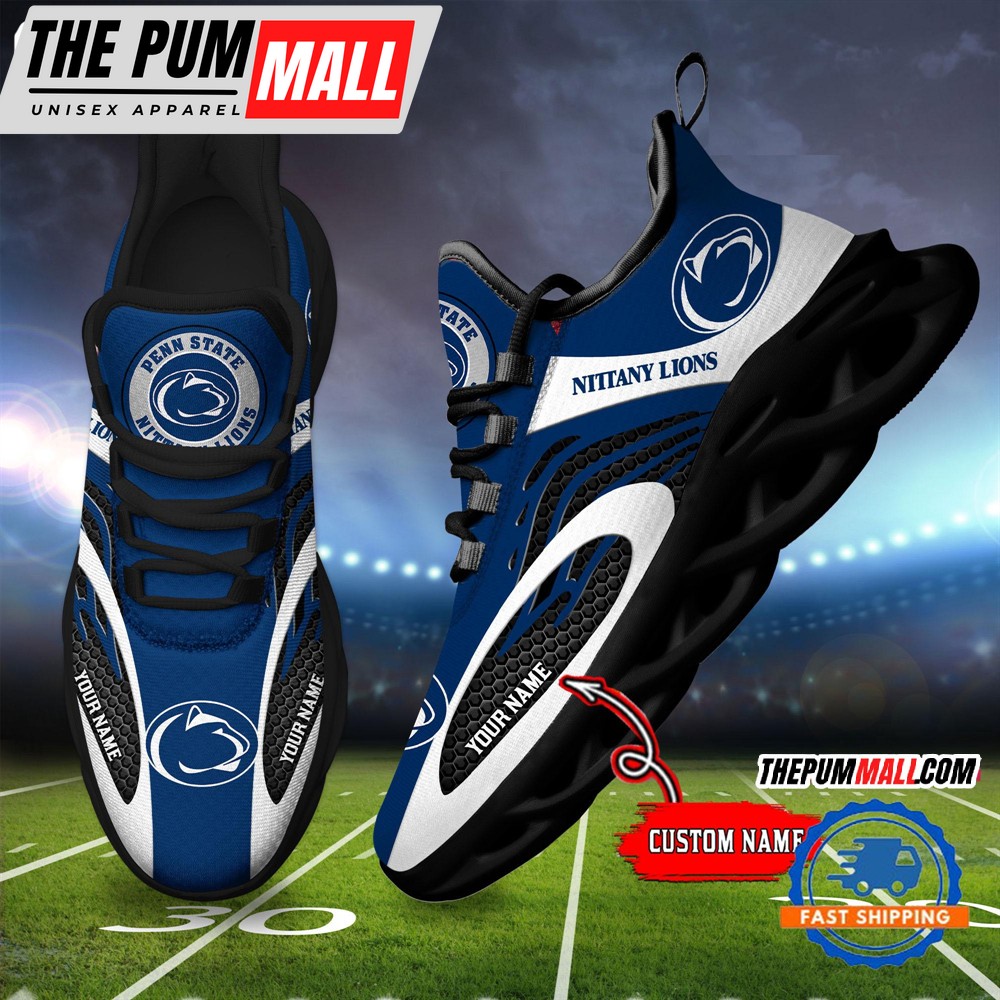 NCAA Penn State Nittany Lions Sport Team New Design Max Soul Shoes Sneaker