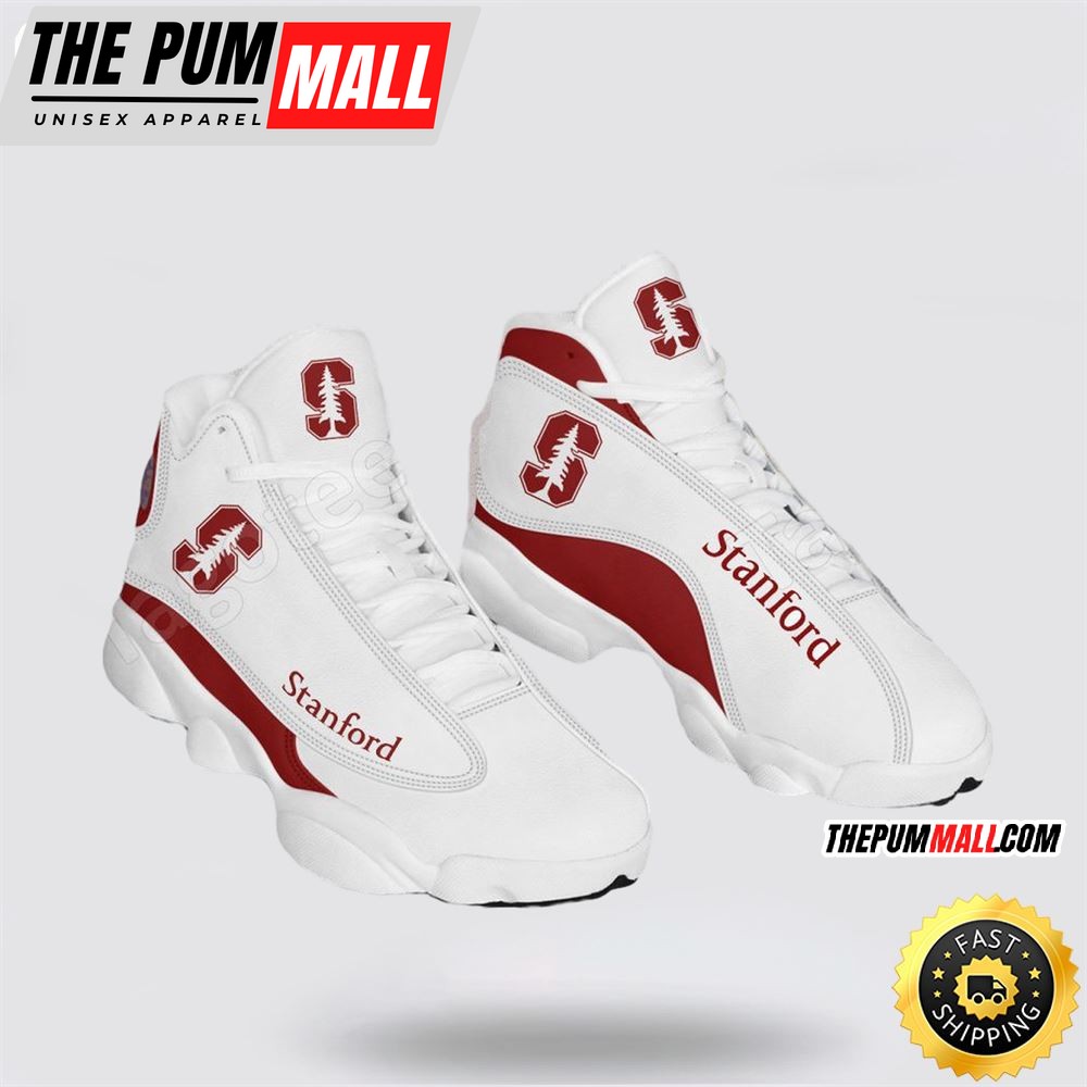 NCAA Stanford Air Jd 13 Printed Logo JD 13