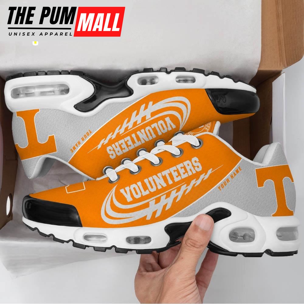 NCAA Tennessee Volunteers Football Custom Sport Max Plus Shoes