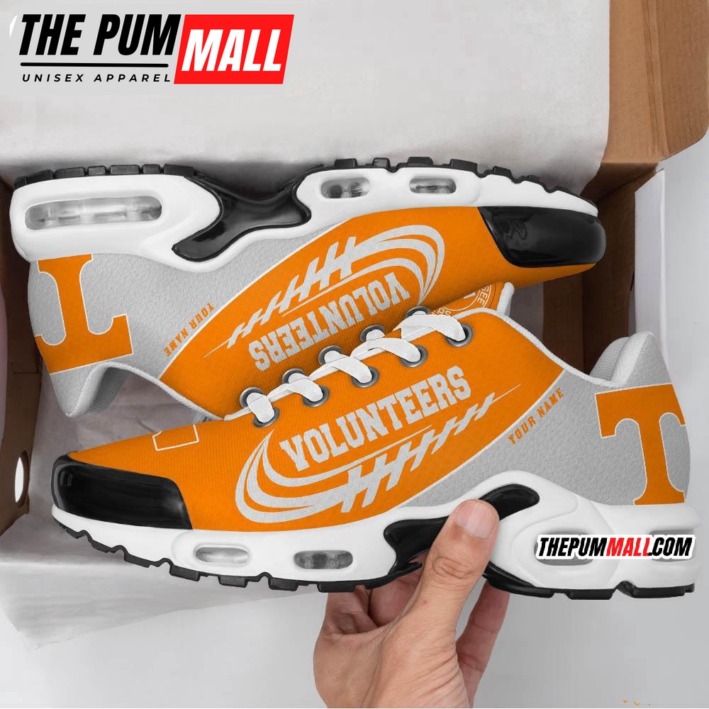 NCAA Tennessee Volunteers Sport Team Custom Air Max Plus Shoes