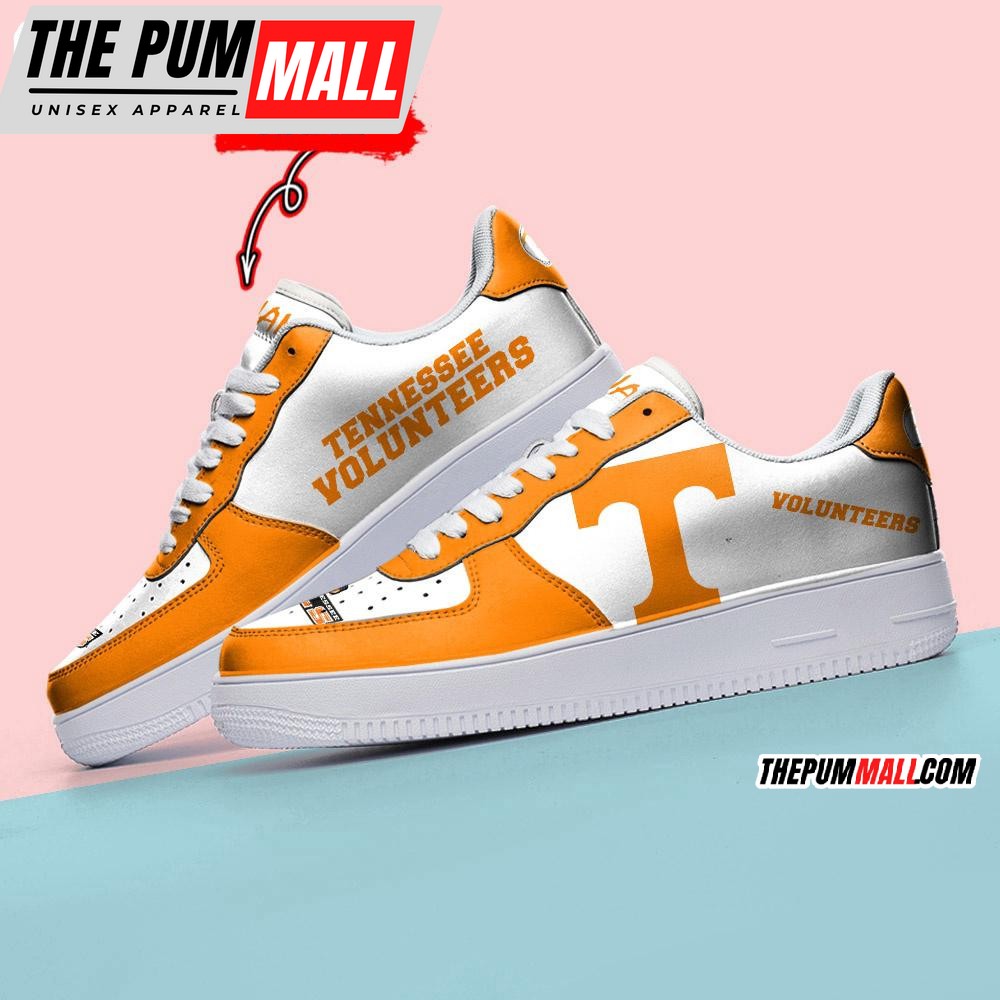 NCAA Tennessee Volunteers Sporty Air Force 1 Shoes Sneaker