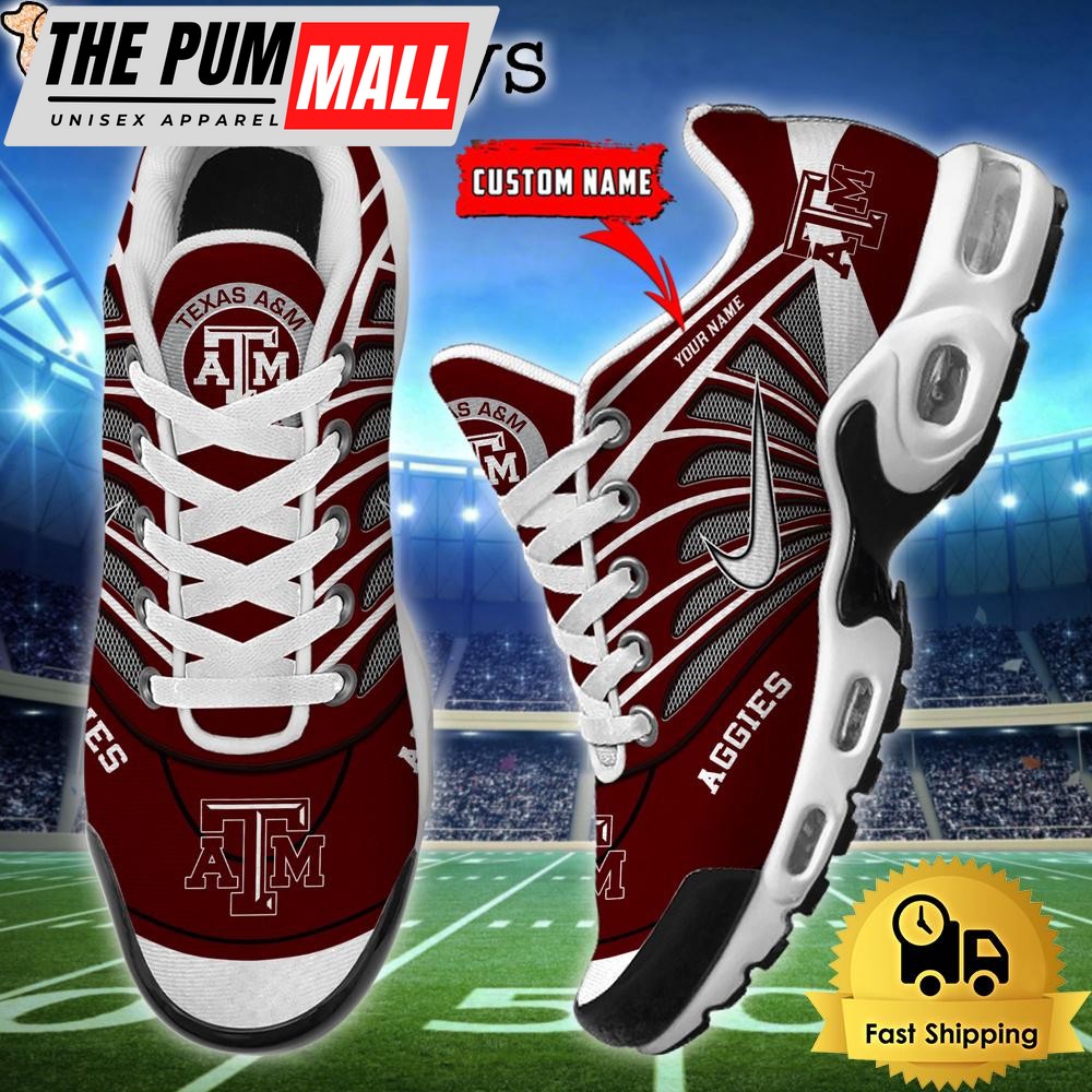 ncaa-texas-a-m-aggies-sport-football-logo-custom-air-max-plus-shoes-r2tlnpcr NCAA Texas A_M Aggies Sport Football Logo Custom Air Max Plus Shoes