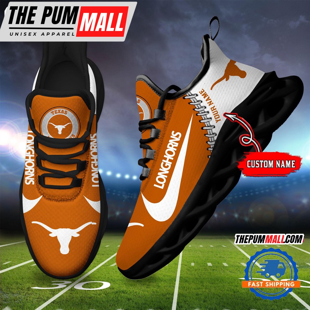 NCAA Texas Longhorns New Season Design Max Soul Shoes Sport Sneaker
