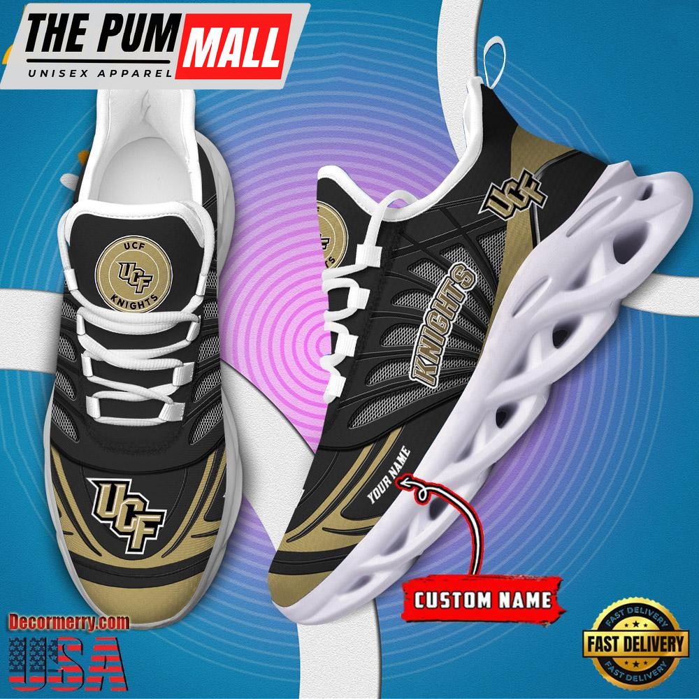 NCAA UCF Knights Custom Name Design Max Soul Shoes Sneaker Gift For Fans