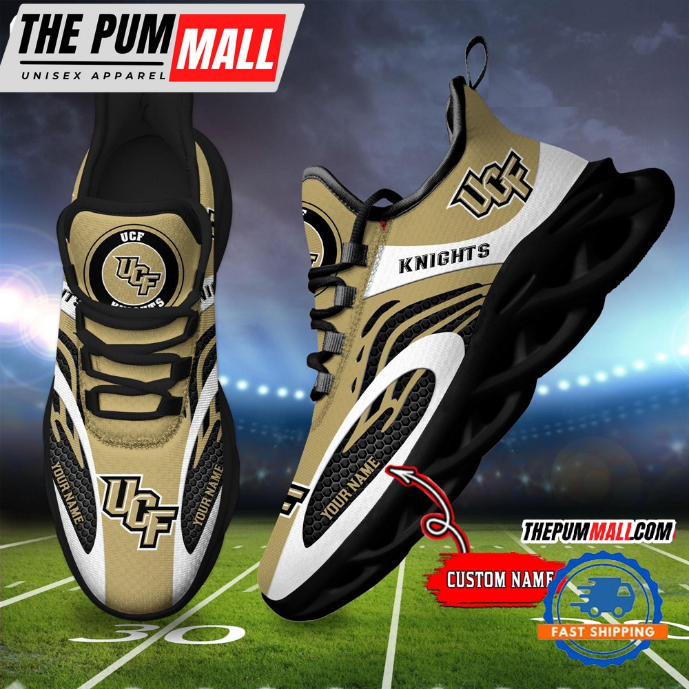 NCAA UCF Knights Sport Team New Design Max Soul Shoes Sneaker