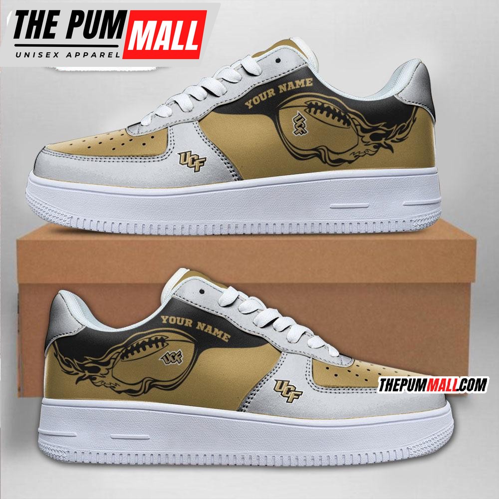 NCAA UCF Knights Sporty Air Force 1 Shoes Sneaker