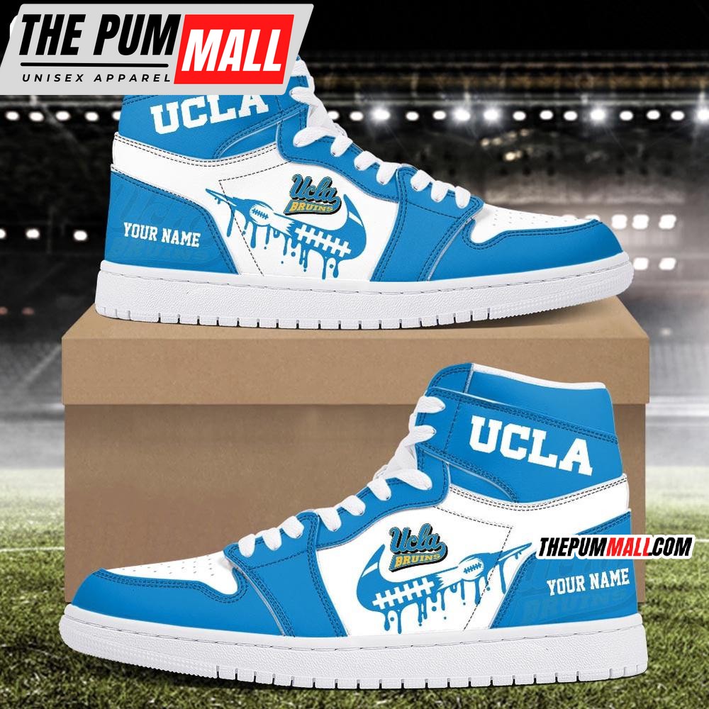 NCAA UCLA Bruins Sport Team Personalized Air Jd 1 Hightop Shoes