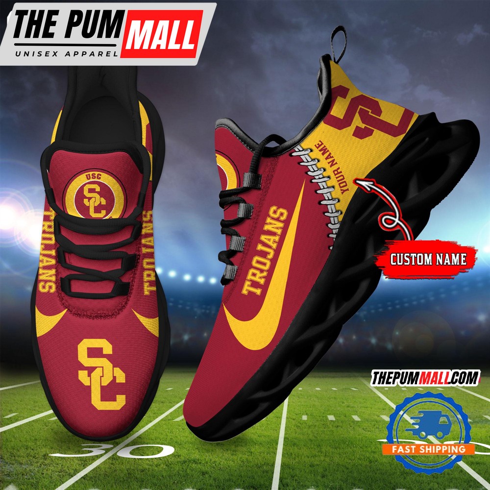 NCAA USC Trojans New Season Design Max Soul Shoes Sport Sneaker