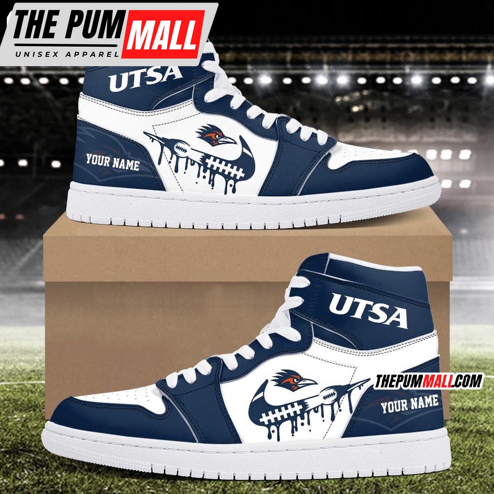 NCAA UTSA Roadrunners Sport Team Personalized Air Jd 1 Hightop Shoes