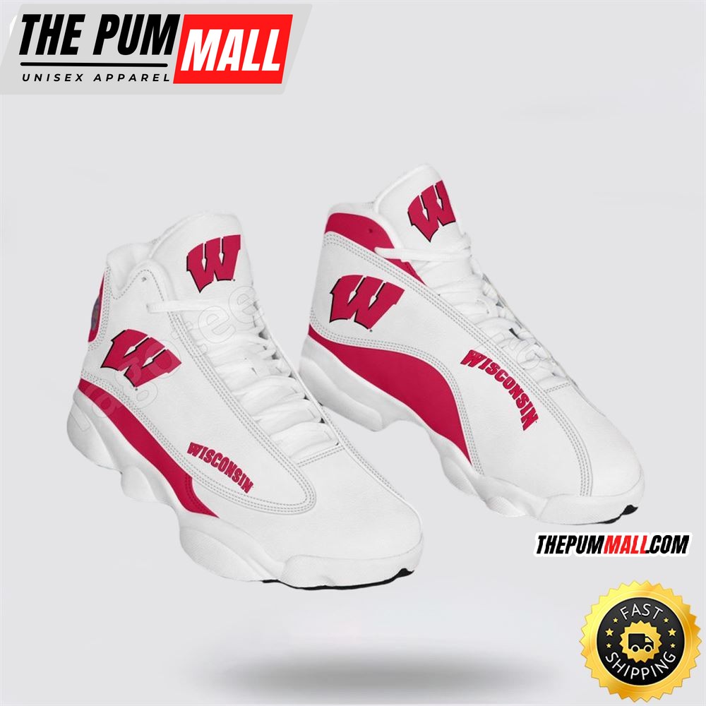 NCAA Wisconsin Air Jd 13 Printed Logo JD 13