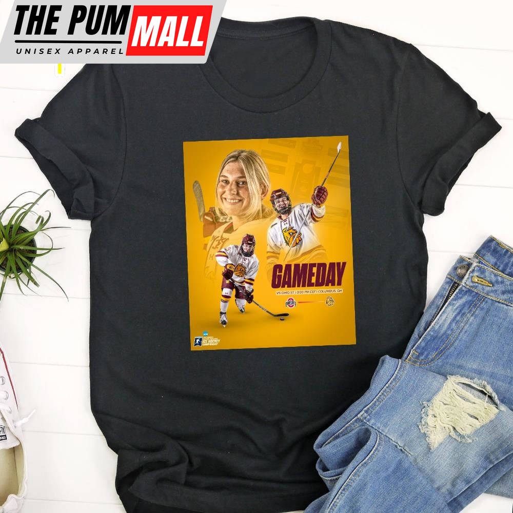 NCAA Womens Hockey National Champions 2025 Poster Black T-shirt