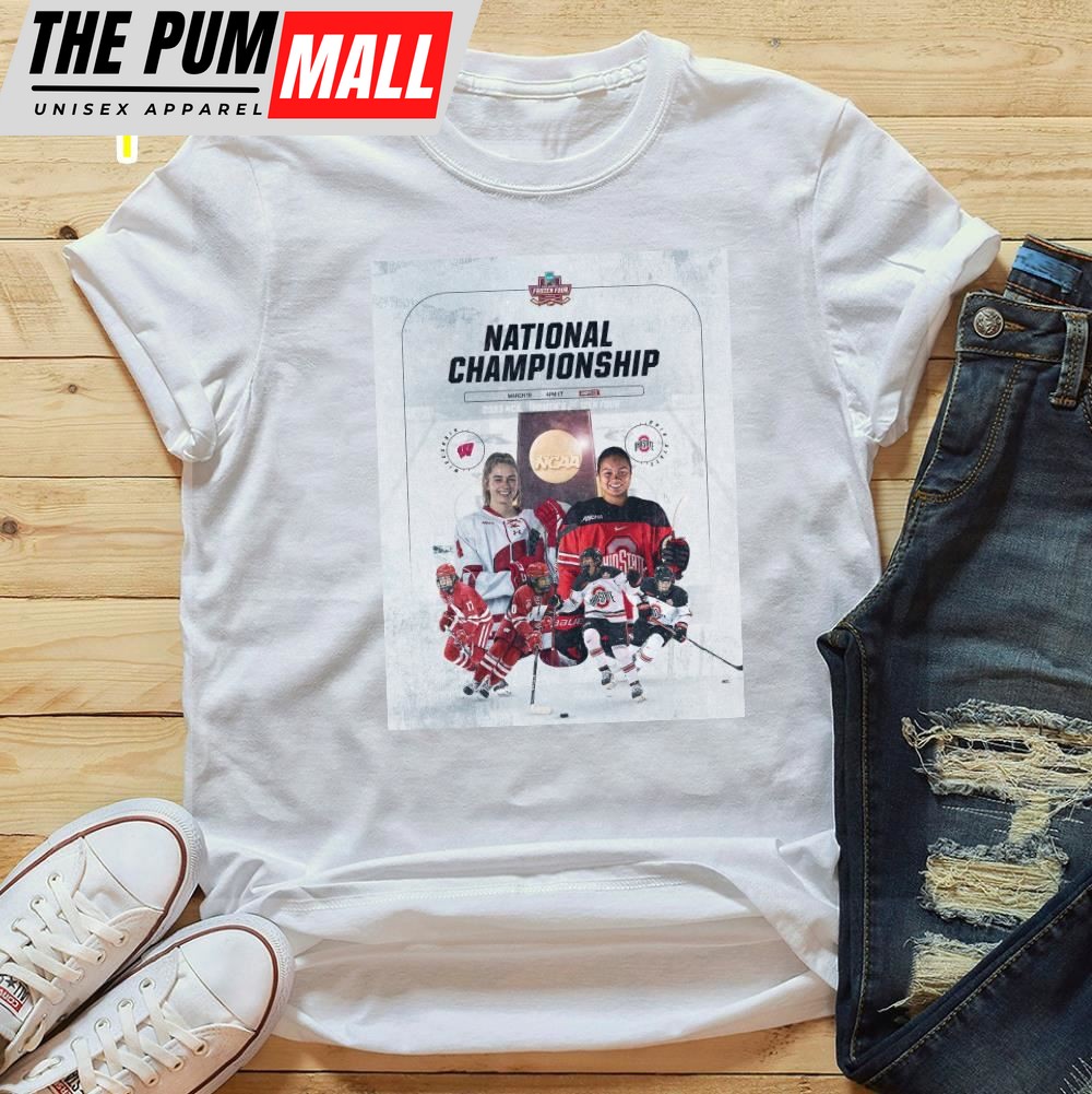 NCAA Womens Hockey National Champions 2025 Unisex Tee T-shirt