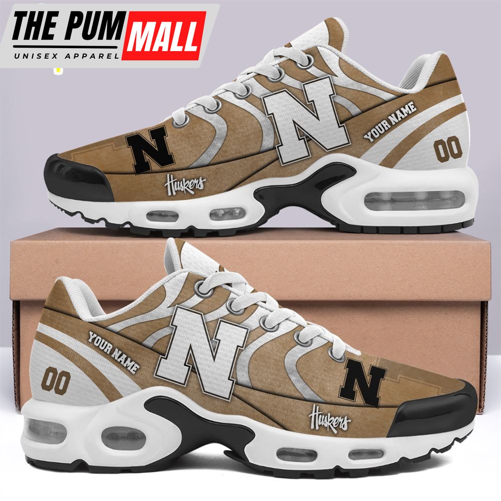 Nebraska Cornhuskers TN Shoes Custom Your Name And Number Max Plus Shoes