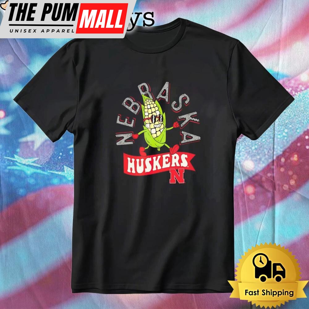 Nebraska Huskers Corn Vintage T-Shirt