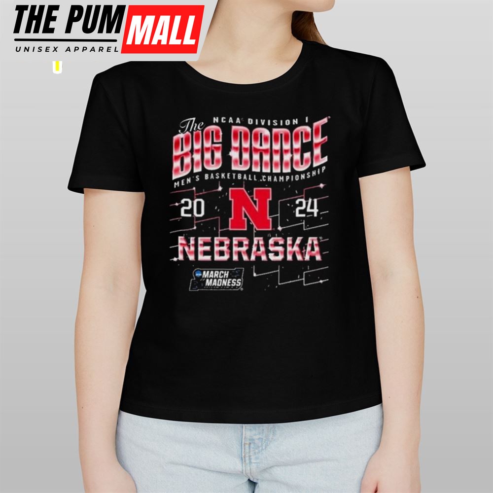 Nebraska Huskers The Big Dance Ncaa Division Mens Basketball Championship 2025 Shirt