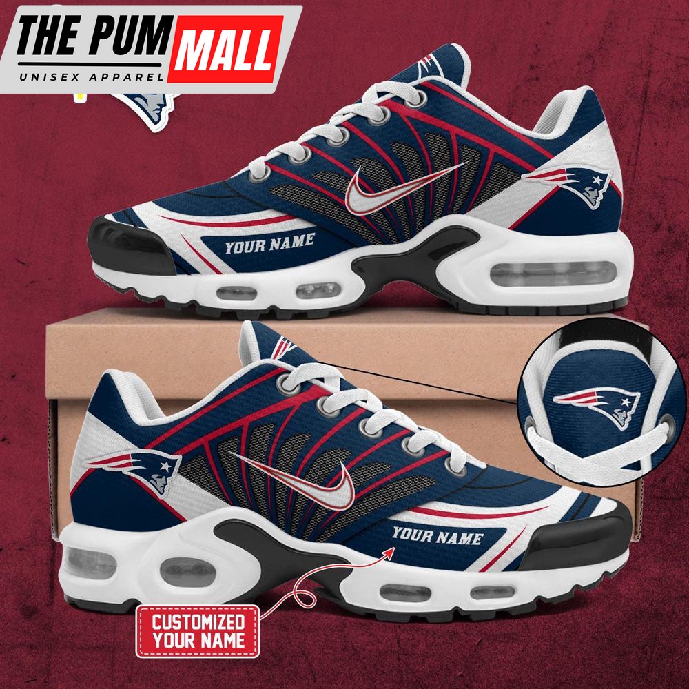 New England Patriots 2024 New Shoes, Air Max Plus Shoes