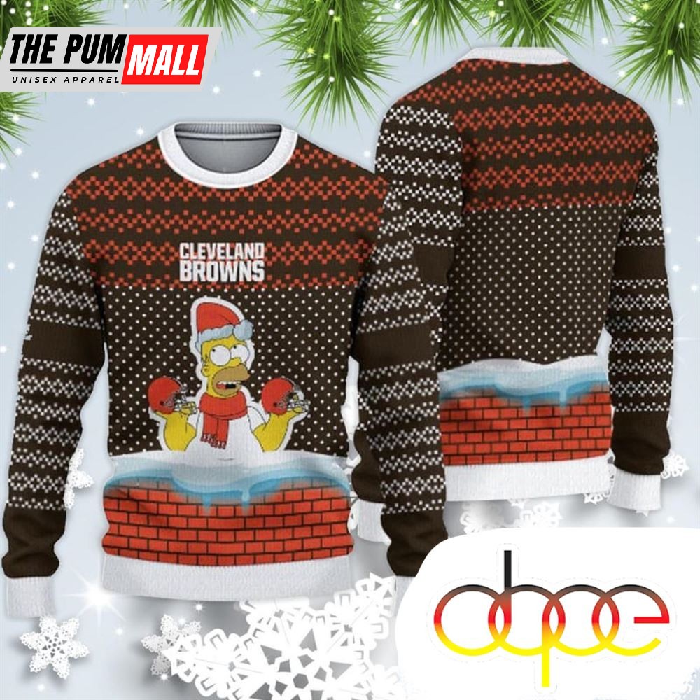 New England Patriots Christmas Simpson Sweater For Fans