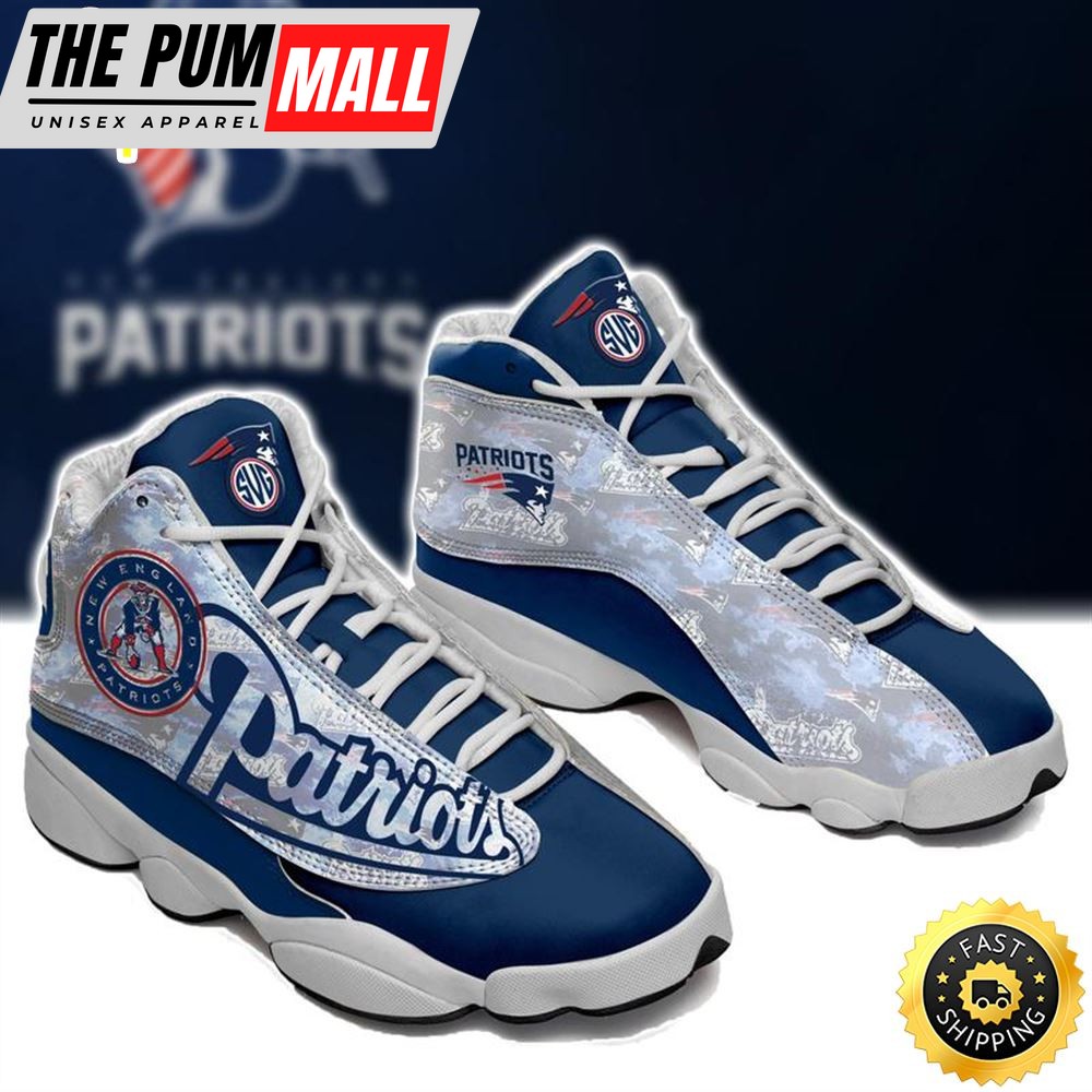 New England Patriots Nfl Ver 2 Air Jd 13 Sneaker