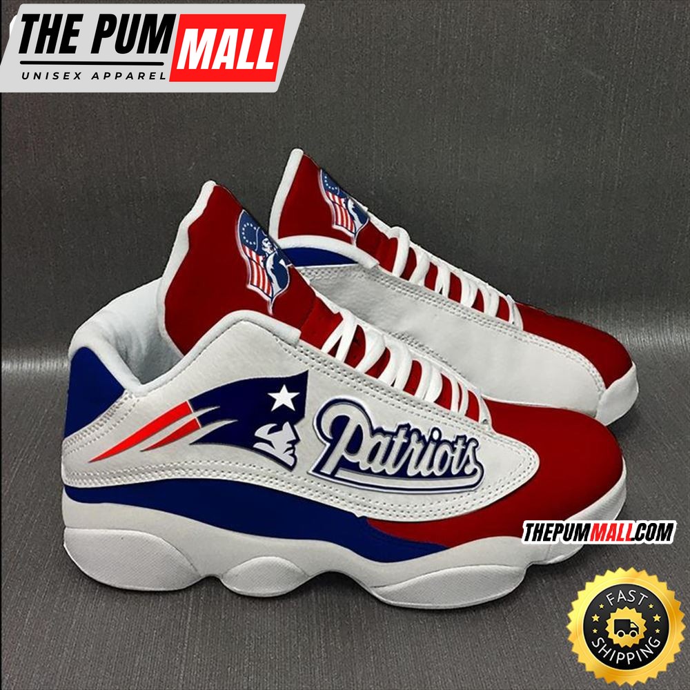 New England Patriots Nfl Ver 5 Air Jd 13 Sneaker