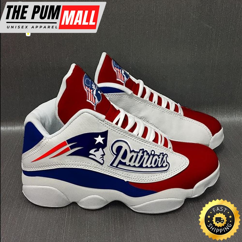 New England Patriots Nfl Ver 5 Air Jd 13 Sneaker