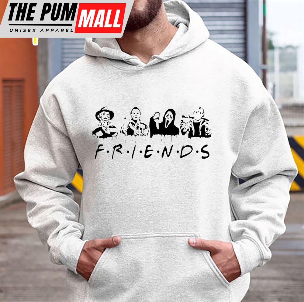 New Horror Killer Characters Friends Halloween Hoodie