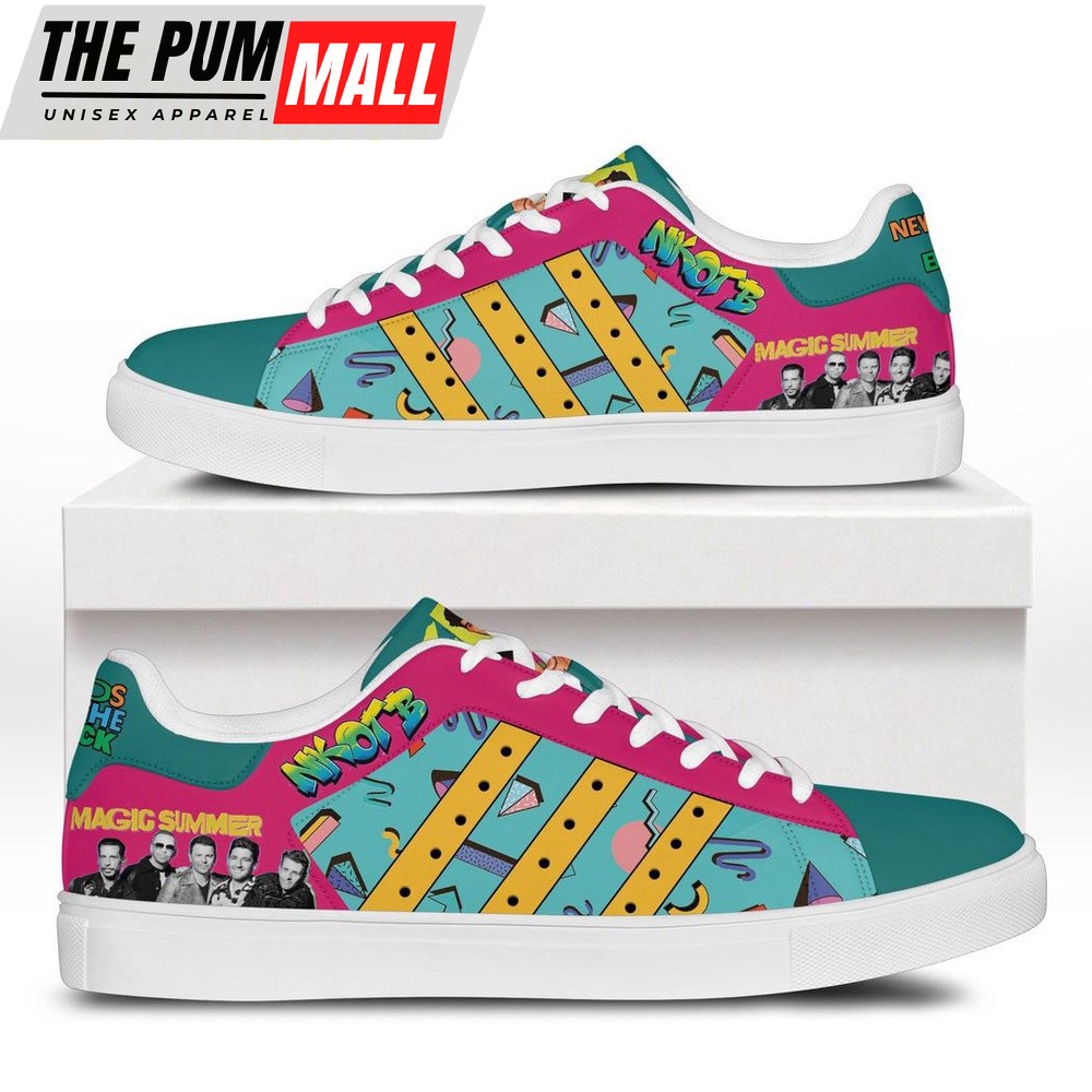 New Kids On The Block Magic Summer Stan Smith Lowtop Canvas Shoes